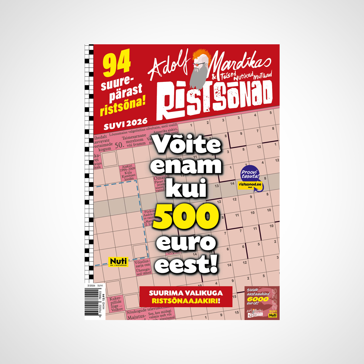 Adolf Mardikas ja Teised Nutikad Mutikad. Ristsõnad