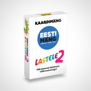 Kaardimäng "Eesti mäng. Lastele 2"