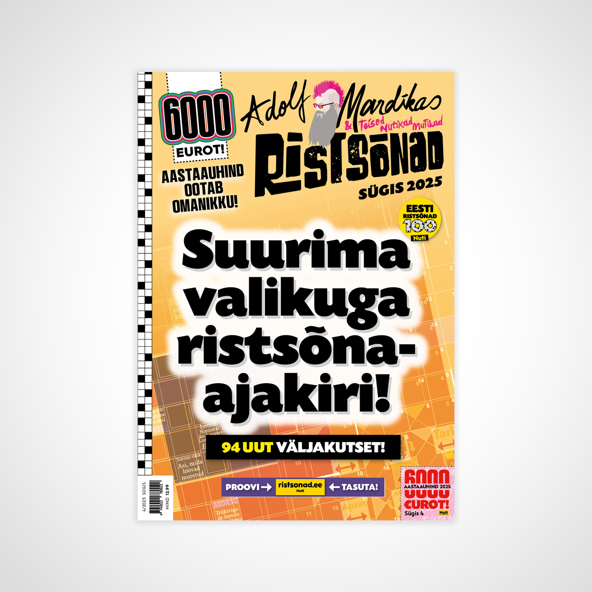 Adolf Mardikas ja Teised Nutikad Mutikad. Ristsõnad