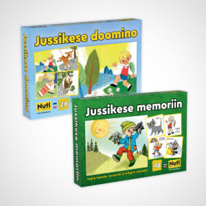 Komplekt “Jussikese doomino” ja “Jussikese memoriin” ainult 20 euroga!