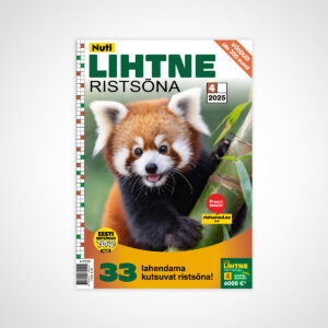 Nuti Lihtne Ristsõna 4 / 2025