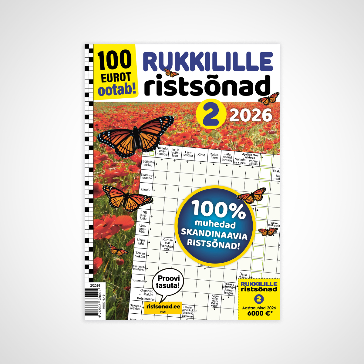 Rukkilille Ristsõnad