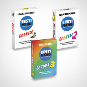 Komplekt „Eesti mäng. Lastele”, „Eesti mäng. Lastele 2” ja „Eesti mäng. Lastele 3” kõigest 24 euroga!