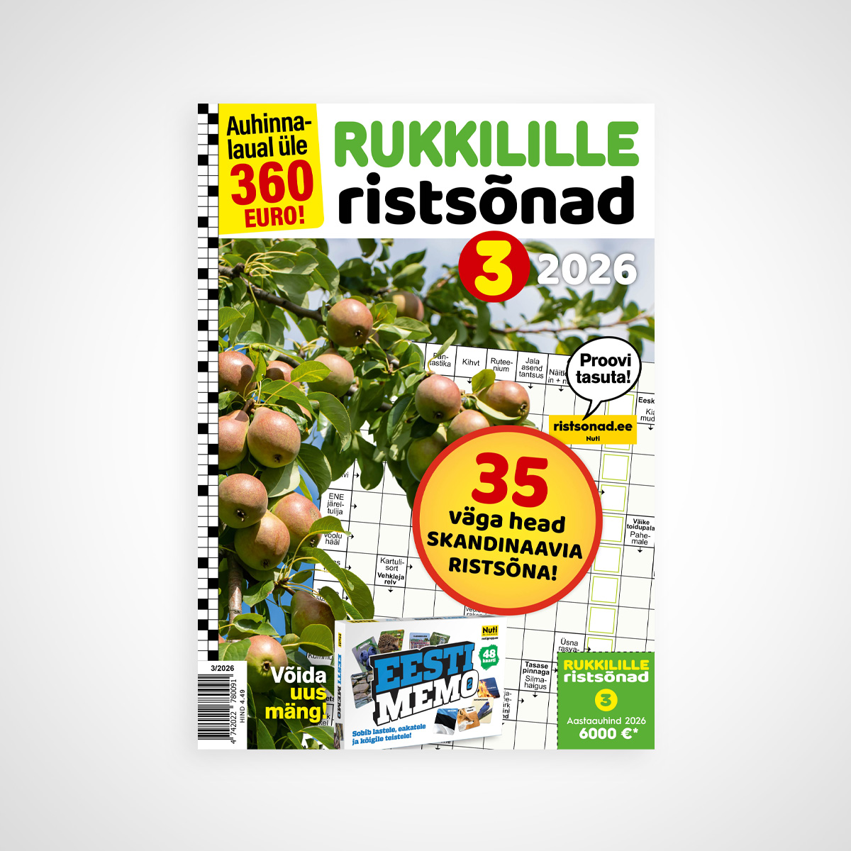 Rukkilille Ristsõnad